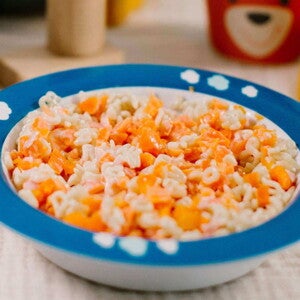 Recette bébé Trio légumes, pâtes, jambon Nestlé Baby Recette bébé Trio légumes, pâtes, jambon Nestlé Baby