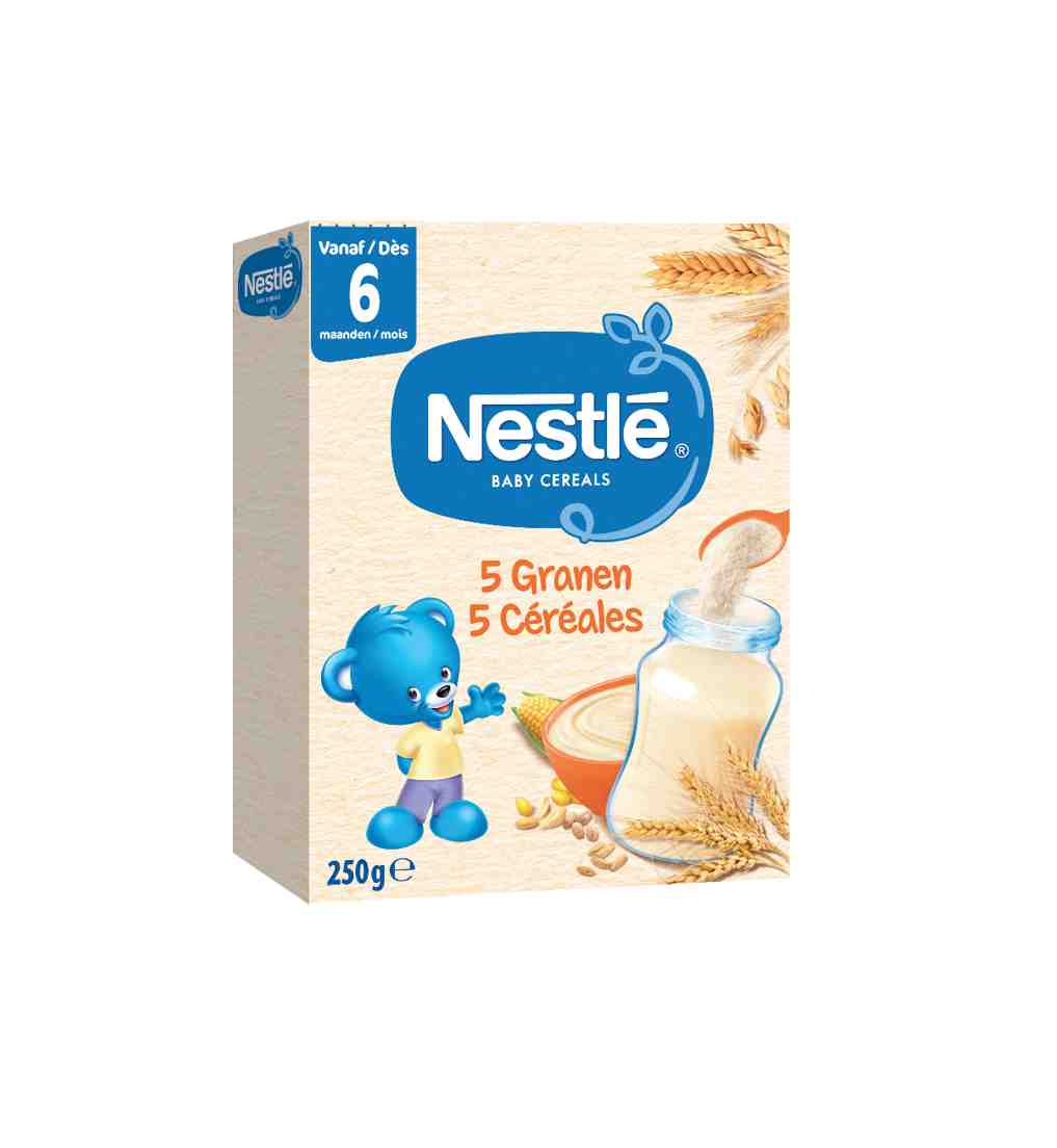 Petit Dejeuner 5 Cereales Pour Votre Bebe Nestle Baby Cereals