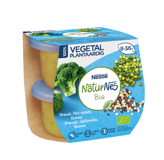 Repas Vegetal Brocoli Pois Casses Quinoa Nestle Baby