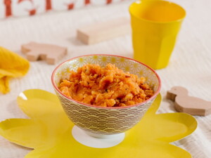 Recette bébé Crème de riz et Carottes Nestlé Baby