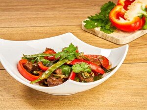 Recette Grossesse Bœuf sauté, soja et légumes Nestlé Baby