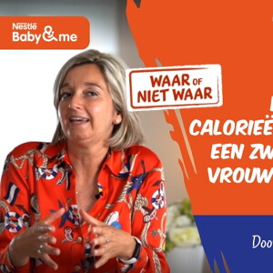 WAAR of NIET WAAR  Als ik zwanger ben, moet ik eten voor twee