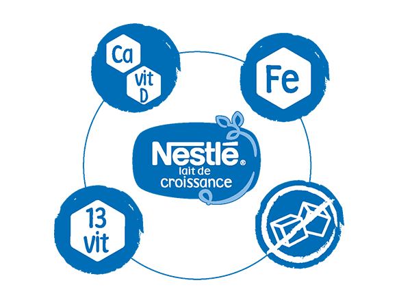 NESTLE LAIT CROISSANCE 3+ TETRAPACK 1 L